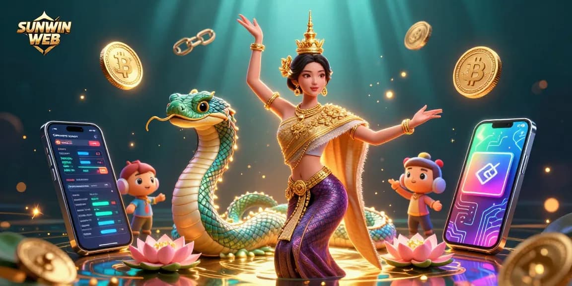 Engage with the thrilling SUNWIN WEB casino experience featuring vibrant crypto elements.