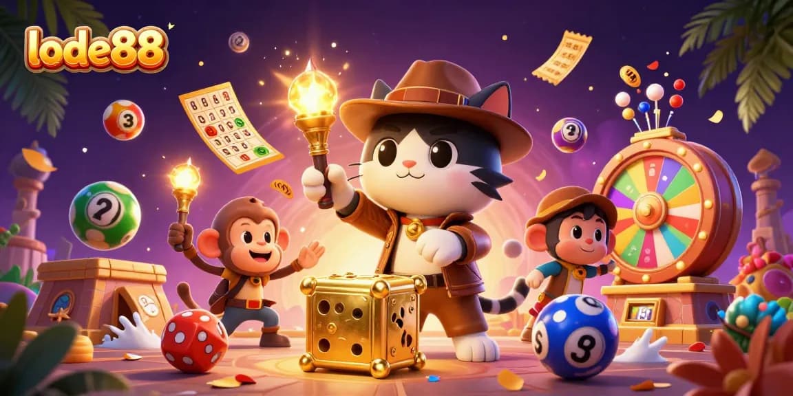 Experience the excitement of lode88 with a dynamic casino adventure and colorful lottery elements.