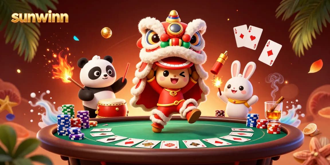Experience thrilling gameplay with sunwinn's vibrant online casino atmosphere.
