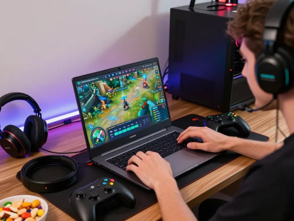 Exciting gaming experience on SC88 COM with vibrant graphics and accessories.