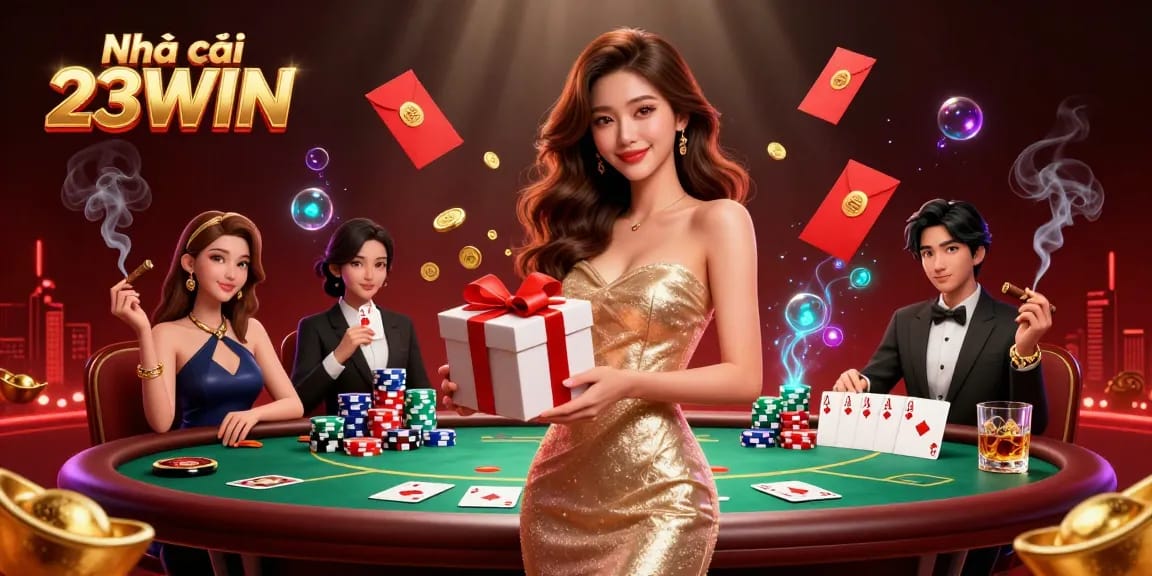 Engage with Nhà cái 23WIN and win big with a festive casino atmosphere full of excitement and opportunity.