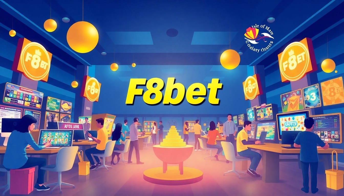Engaging atmosphere showcasing F8bet's innovative online betting experience with diverse games and vibrant players.