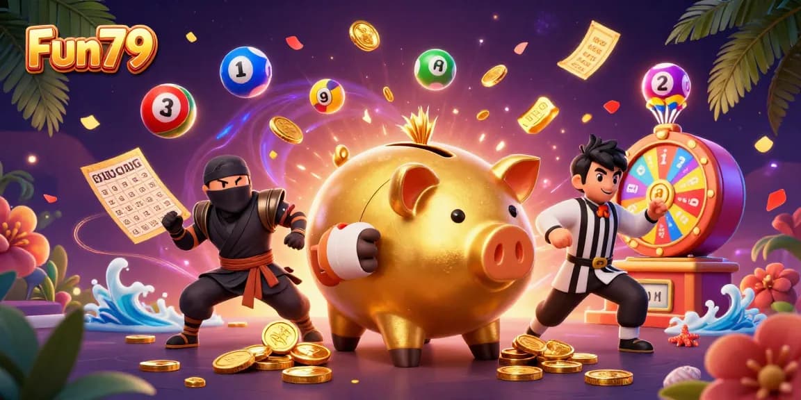 Engage in thrilling gameplay at Fun79 with a magical casino showdown featuring dynamic characters and rewards.
