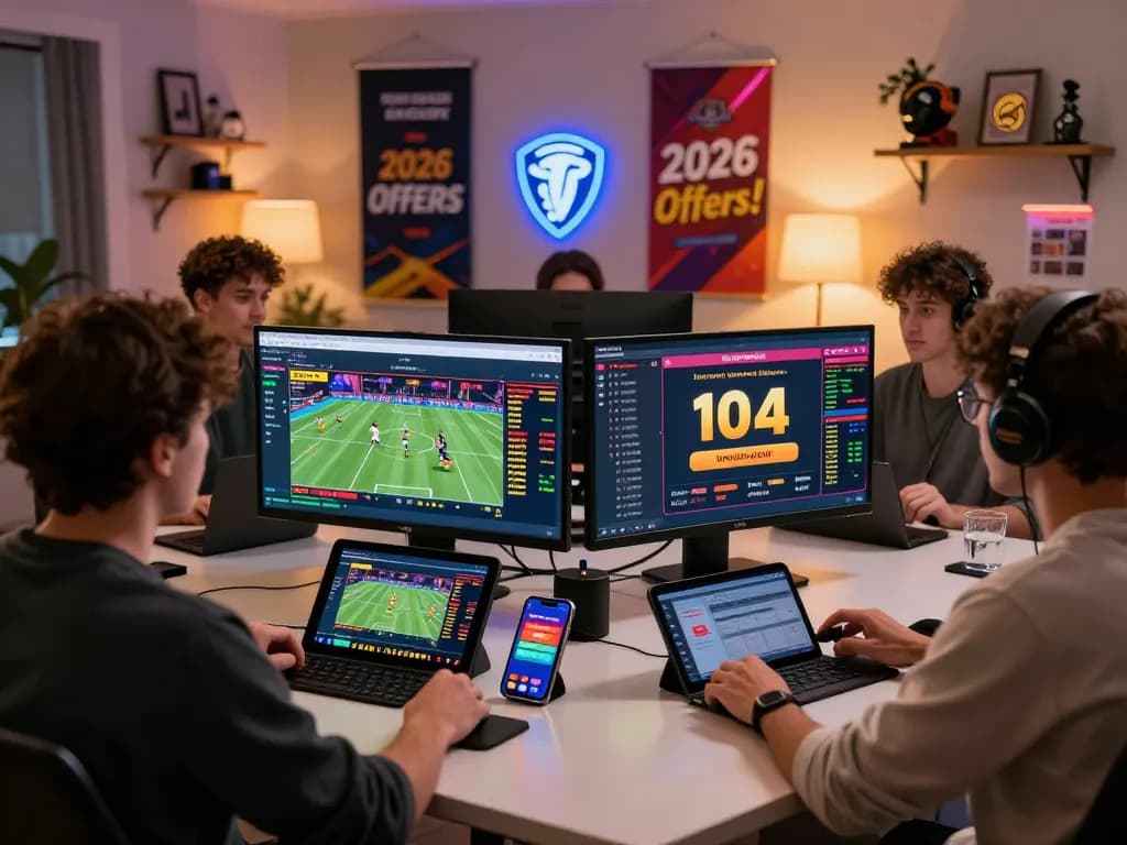 TIN TỨC hubet88 online betting excitement with users engaged on multiple screens.