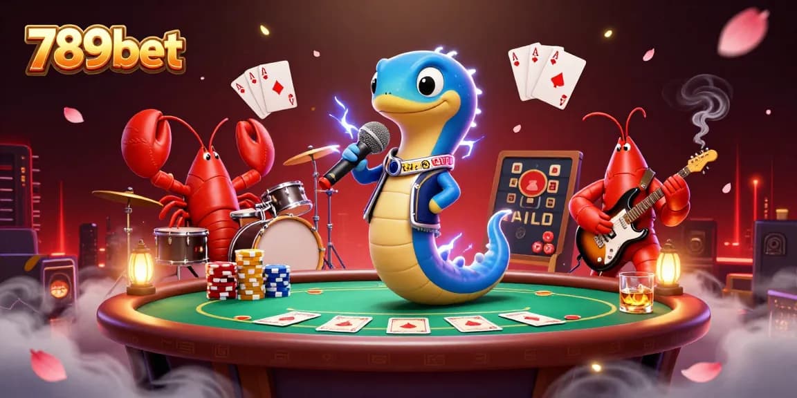 Engage with vibrant underwater casino entertainment at 789bet featuring an electric eel DJ.