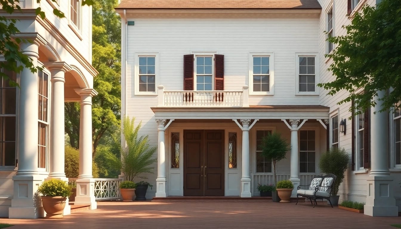 Stunning colonial addition enhancing a traditional home’s architecture with inviting design elements.