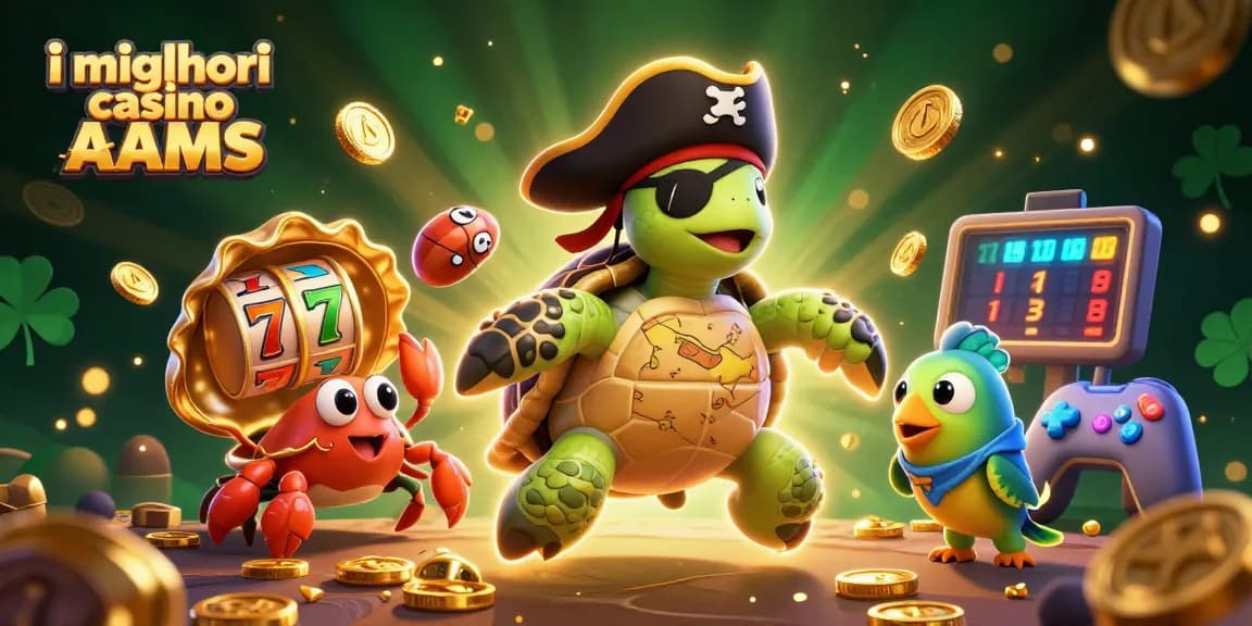 Giocare nei migliori casino non AAMS con design 3D vivace e accattivante