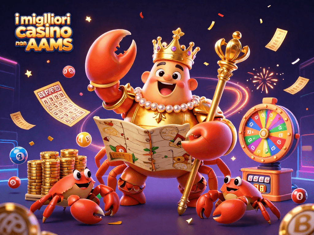 I migliori casino non AAMS: gioca con il granchio imperatore e vivi la fortuna!