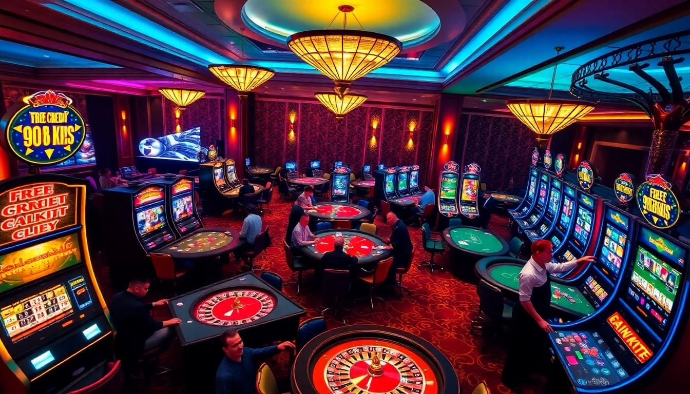 Experience thrilling gameplay and promotions like free credit 918kiss at sophisticated casino tables.