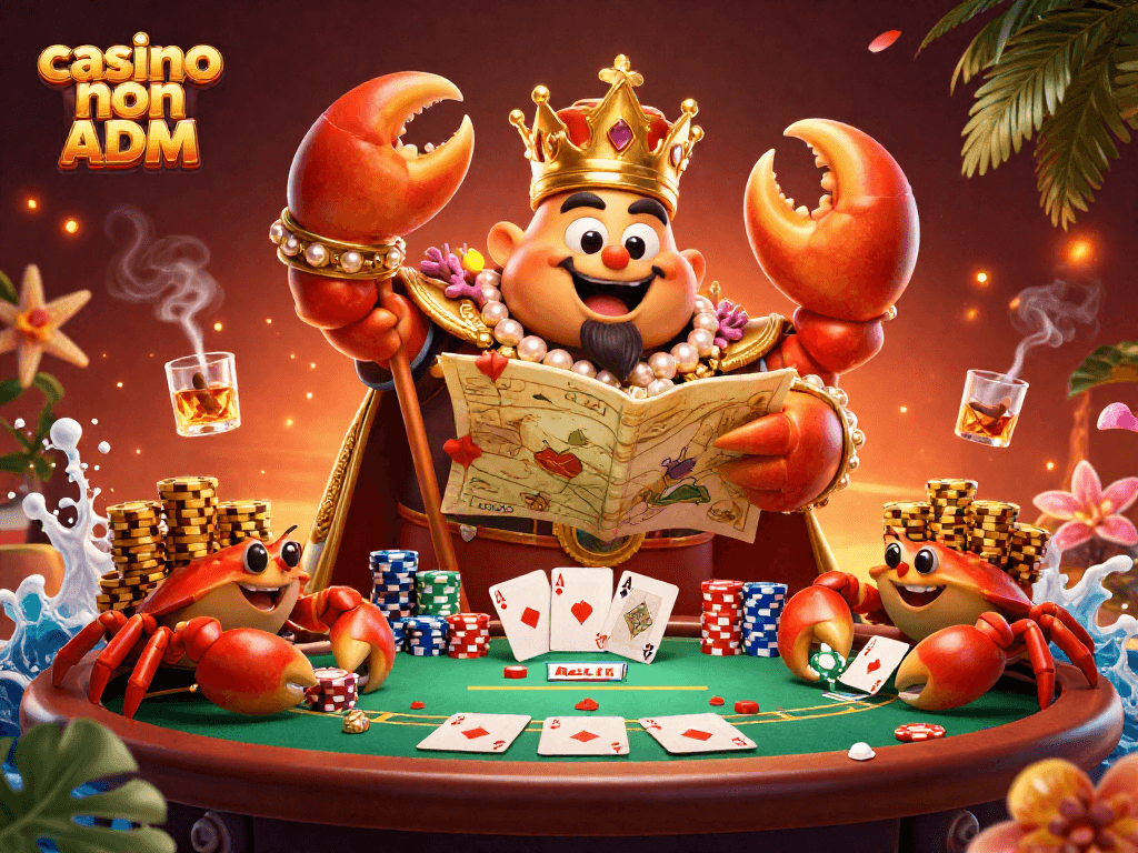 Gioca ai casino non ADM con il granchio imperatore e i suoi servitori, ricco di chip e giochi.