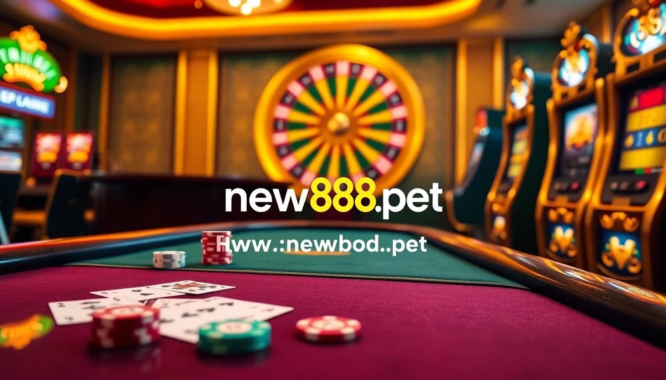 Engage in thrilling online gambling at https://new88.pet/ with poker, roulette, and slots.