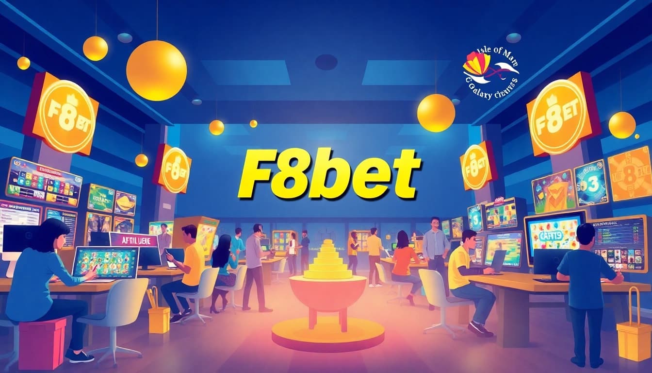 Engaging atmosphere showcasing F8bet's innovative online betting experience with diverse games and vibrant players.