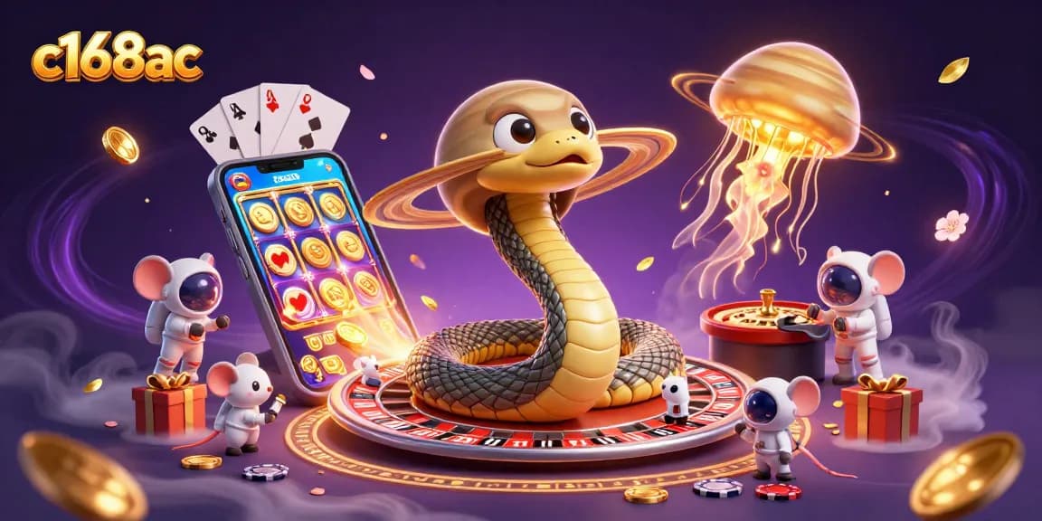 Experience thrilling gaming action at c168ac with vibrant characters and captivating casino elements.