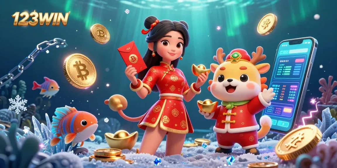 Experience thrilling wins at 123WIN with Asian-themed digital excitement and crypto innovations.