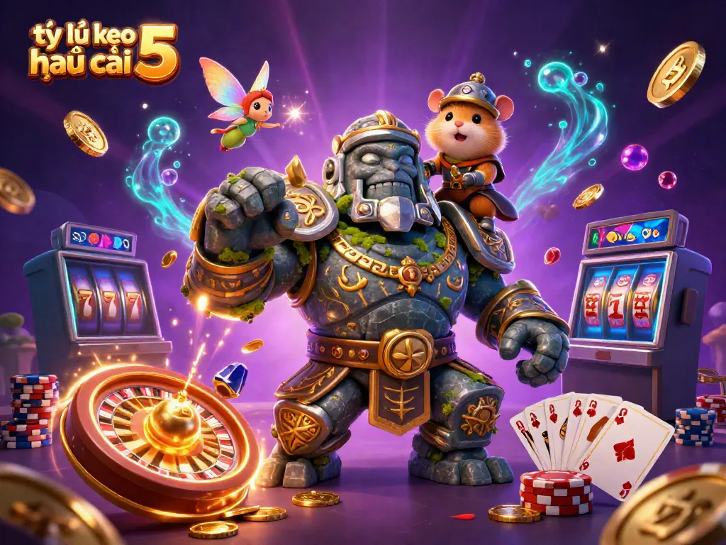 Engage with the latest tỷ lệ kèo nhà cái 5 insights in this vibrant fantasy casino scene.