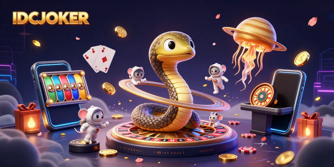 Experience winning thrills on IDCJOKER with cartoon characters and dynamic casino gameplay elements.