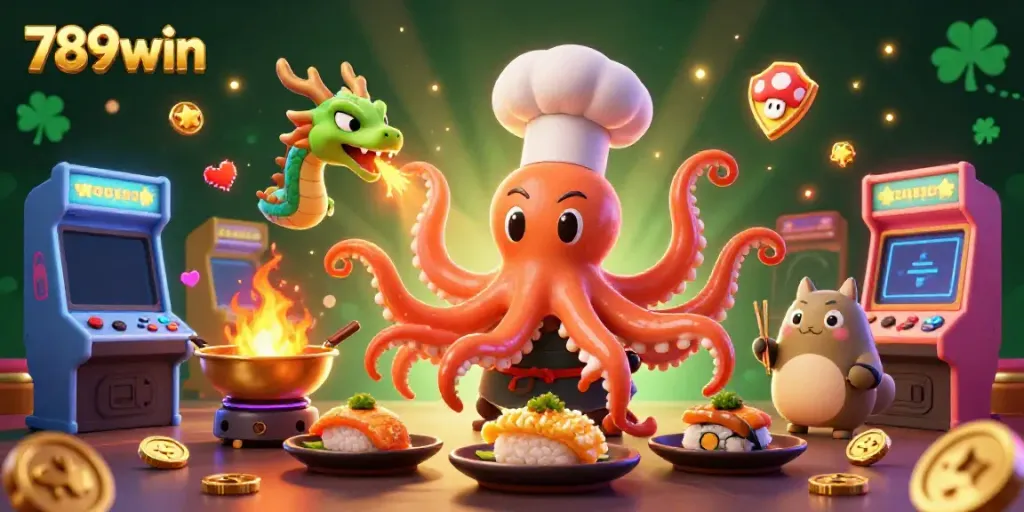 Engage with exciting games at 789win featuring vibrant characters in a thrilling casino environment.