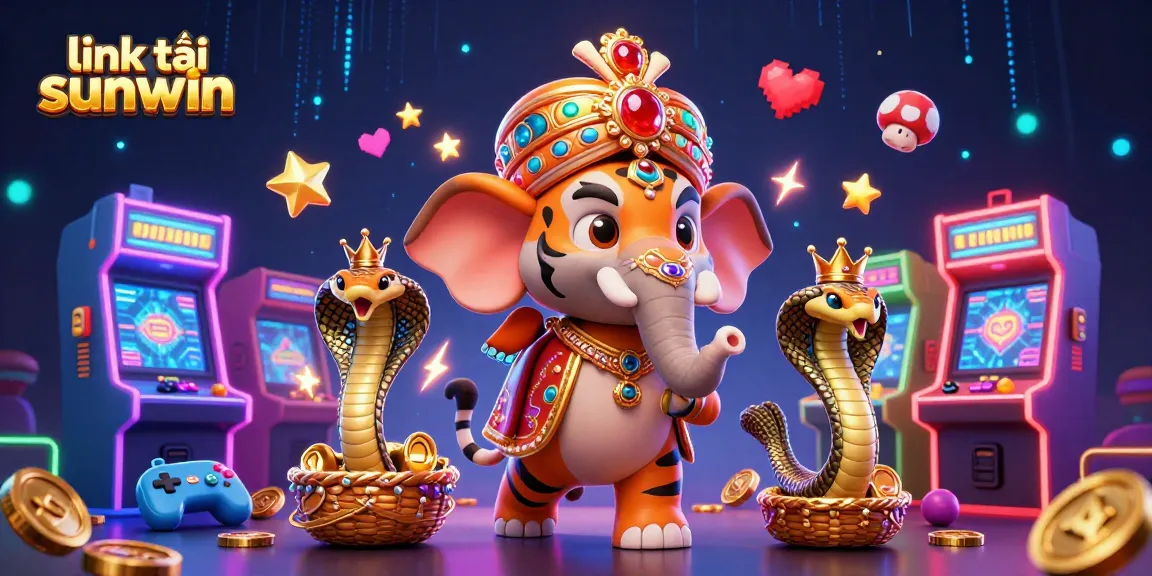 Experience thrilling gameplay with the link tải sunwin in a dynamic 3D casino scene.