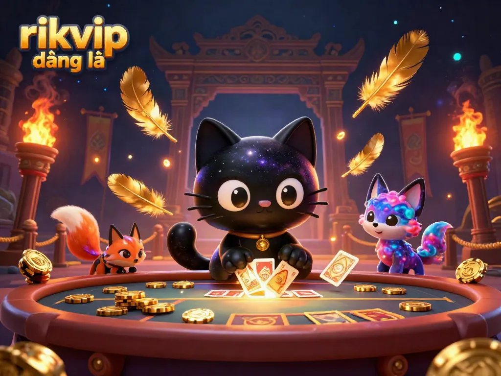 Experience thrilling gameplay at rikvip đăng nhập with a vibrant casino atmosphere and captivating characters.