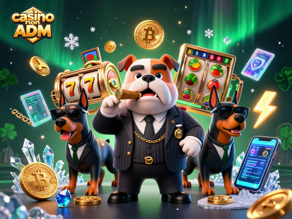 Vinci nel mondo del casino non ADM con il bulldog mafioso e i suoi scagnozzi.