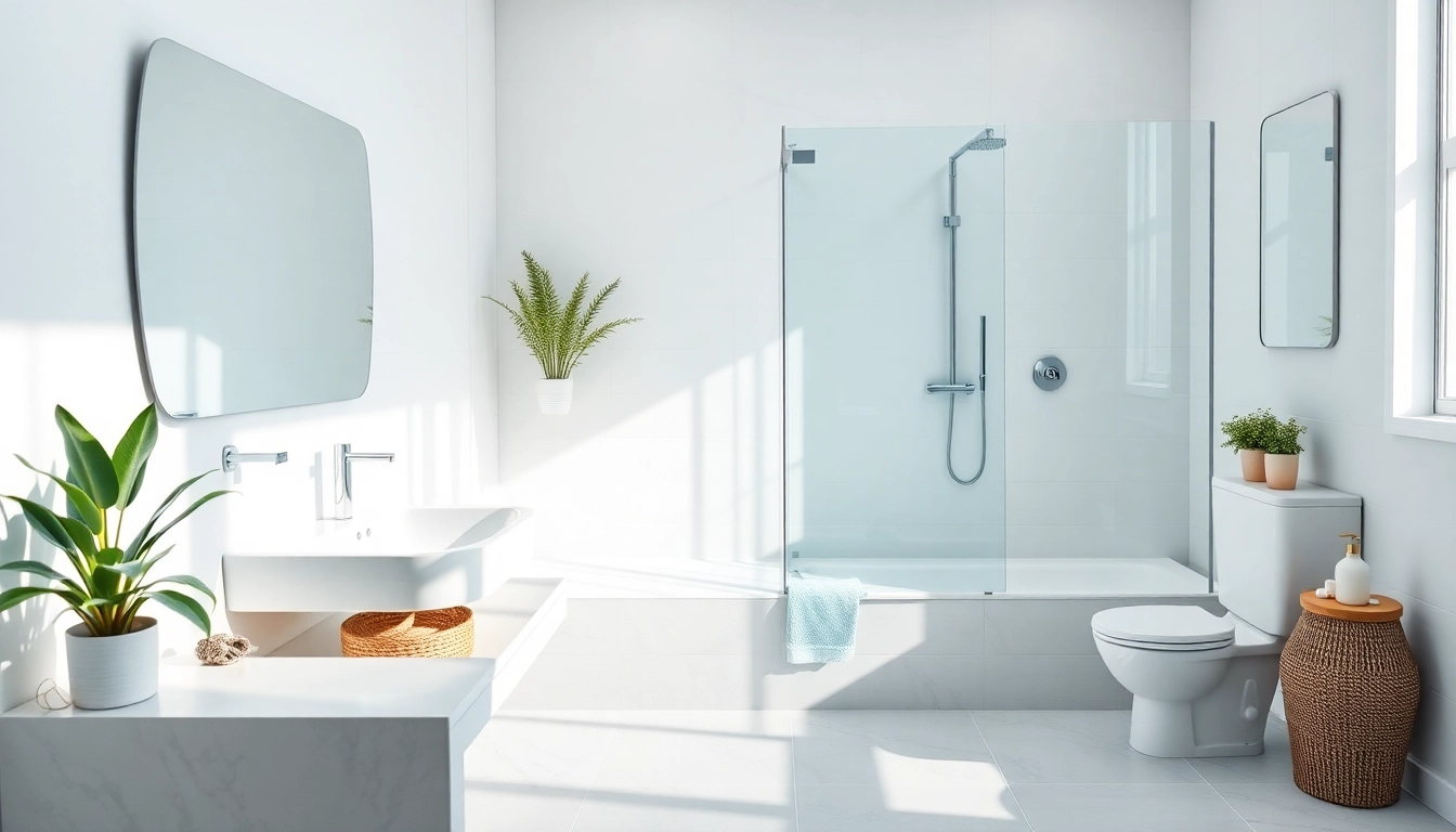 Entdecken Sie die eleganten sonni sanitär Produkte in einem modernen Badezimmer mit stilvollen Einrichtungen.