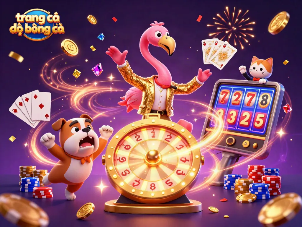 Trang cá độ bóng đá cùng các nhân vật vui nhộn, rất sống động và đầy màu sắc trong thế giới cá cược.