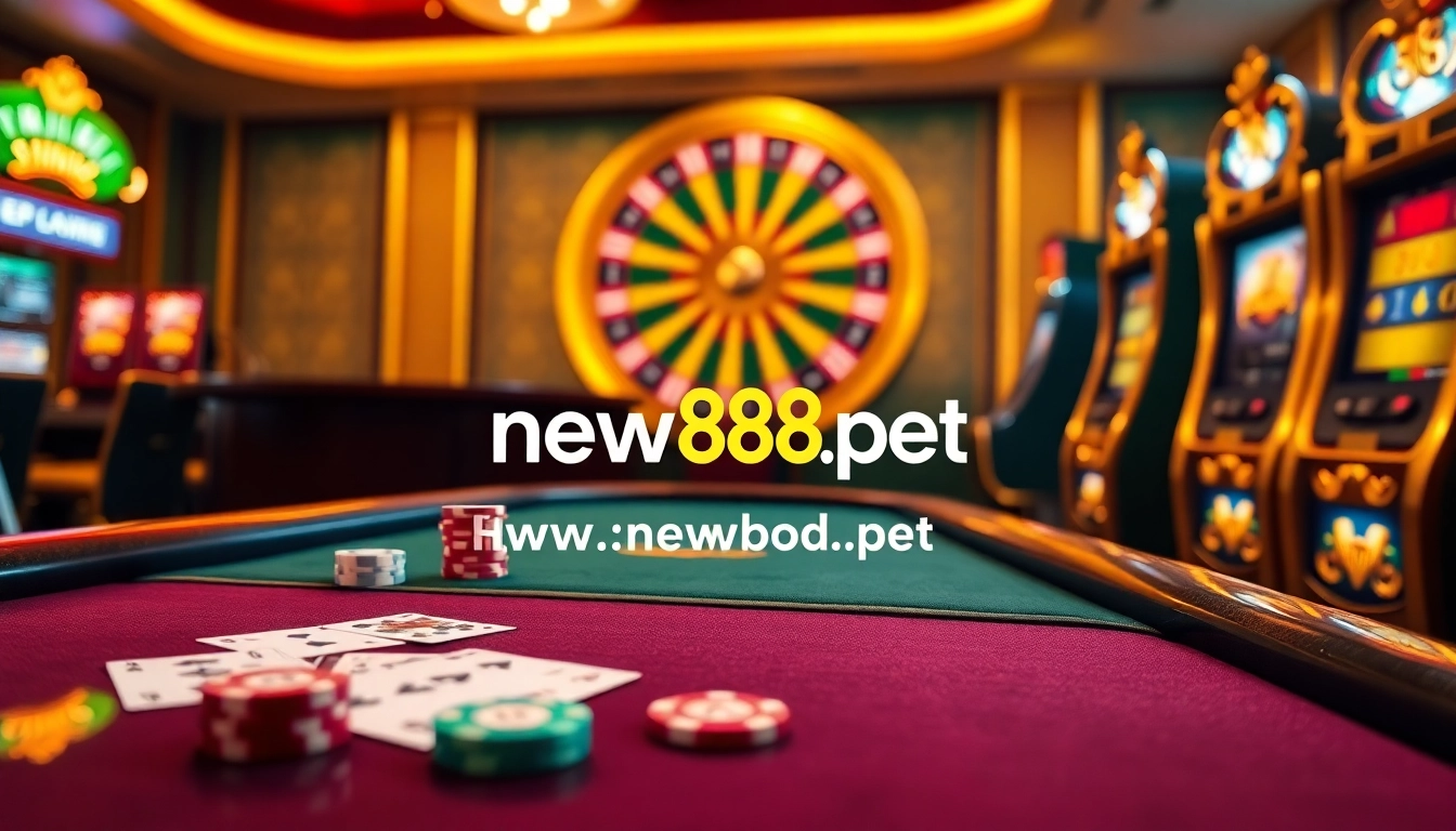 Engage in thrilling online gambling at https://new88.pet/ with poker, roulette, and slots.