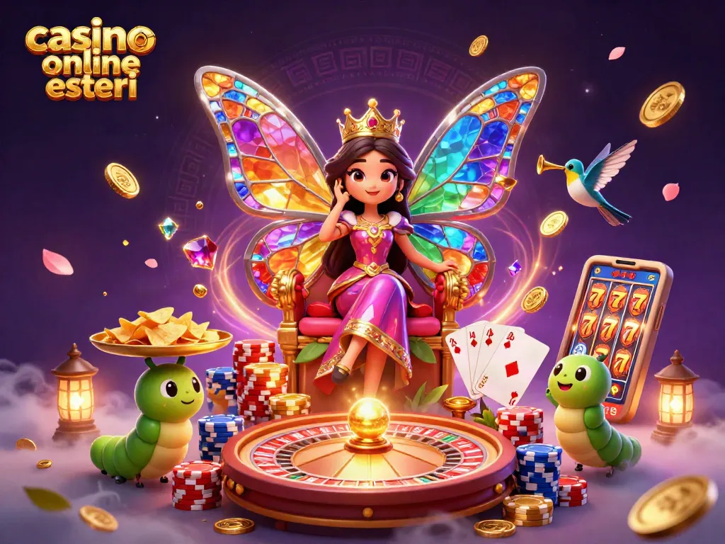 Gioca nei migliori casino online esteri con bonus e slot entusiasmanti, circondato da ricchezze e colori vivaci.