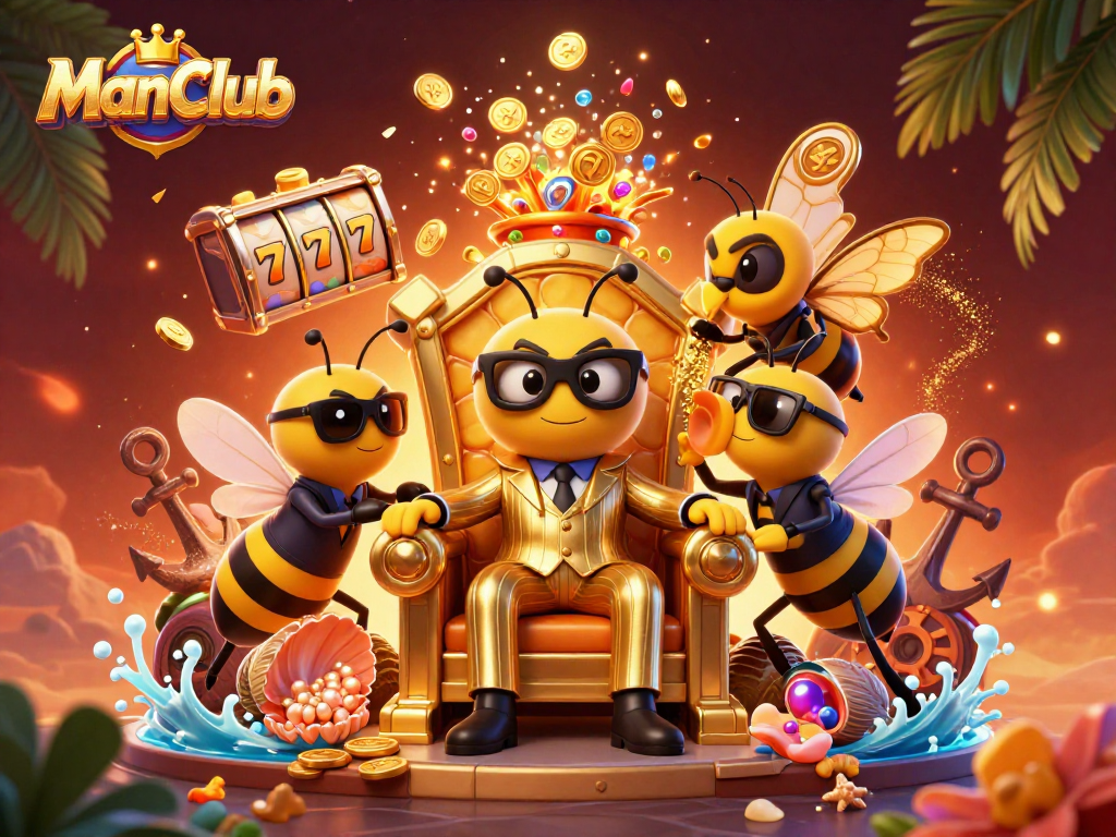 Engage with ManClub's thrilling slot adventure featuring a mob boss and dynamic gaming elements.