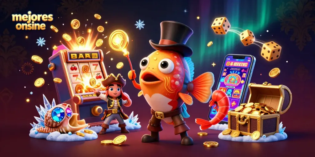 Juega en los mejores casinos online y gana con un ambiente de juego vibrante y emocionante.