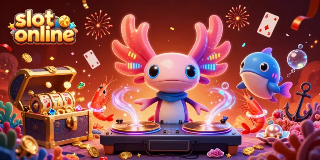 Engaging slot online scene featuring vibrant characters and dynamic casino elements.