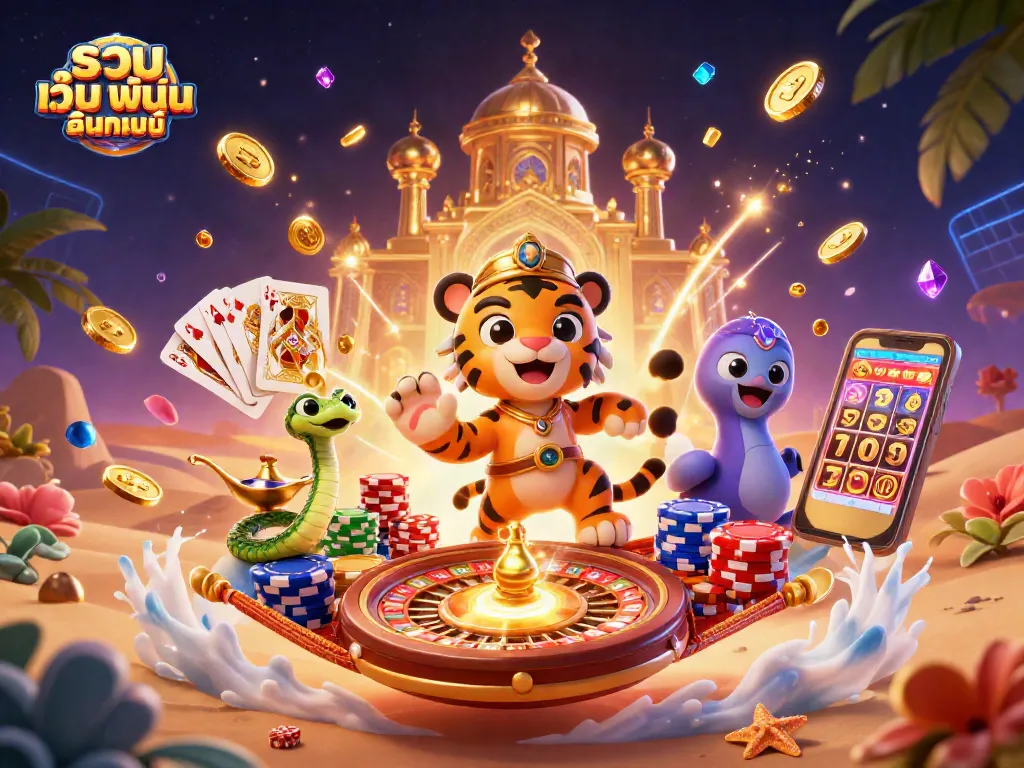 การเล่นพนันออนไลน์ บนเว็บพนันที่รวมทุกเกมและโอกาสชนะ