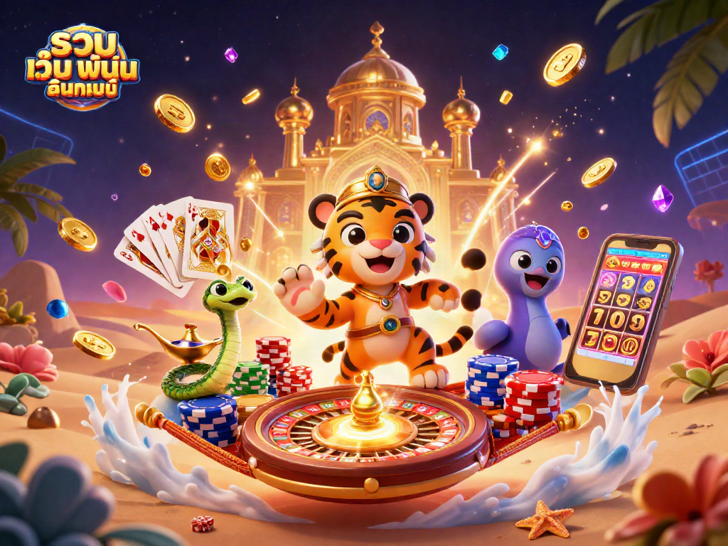 การเล่นพนันออนไลน์ บนเว็บพนันที่รวมทุกเกมและโอกาสชนะ