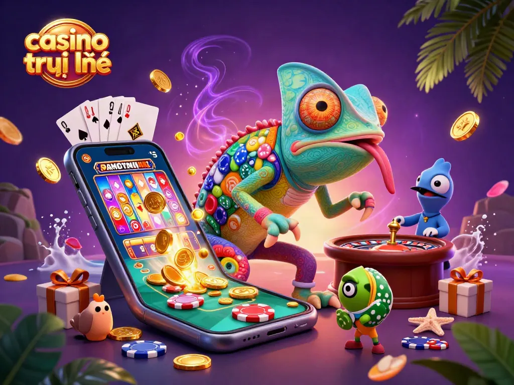 Cảm nhận sự hồi hộp tại casino trực tuyến với chameleon cá tính, trò chơi và tiền thưởng.