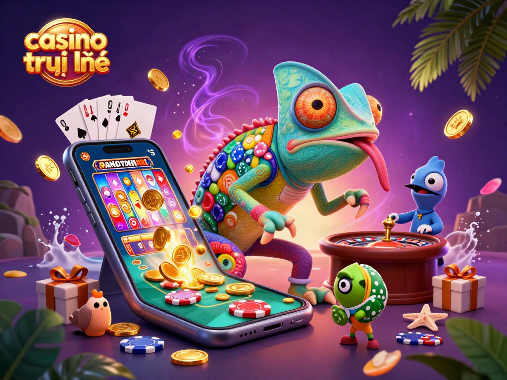 Cảm nhận sự hồi hộp tại casino trực tuyến với chameleon cá tính, trò chơi và tiền thưởng.