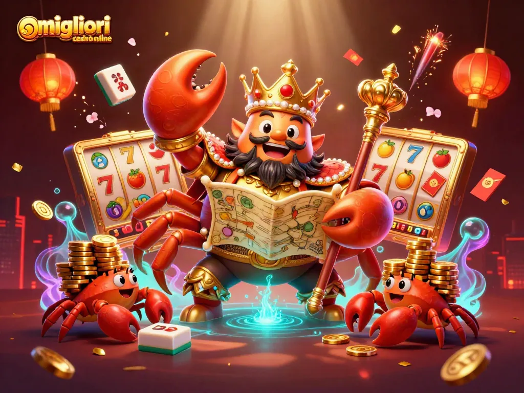 I migliori casinò online si animano con crab e simboli di slot, avventure nel gioco.