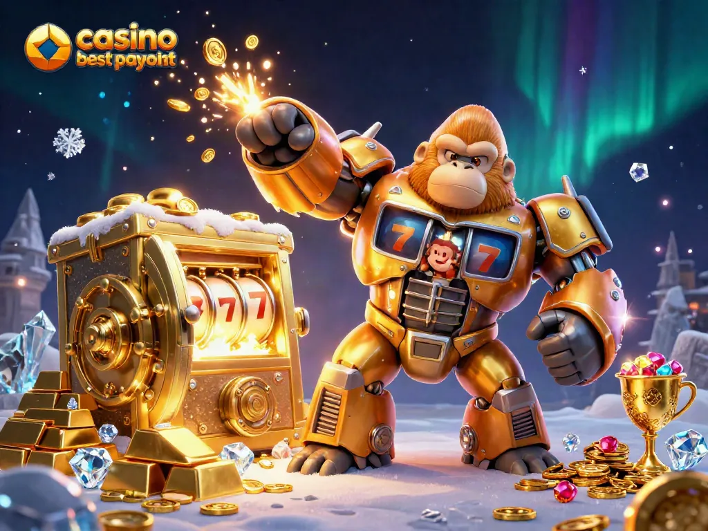 Experience casino online best payout with a dynamic mech and treasure-filled scene, all in 3D glory.