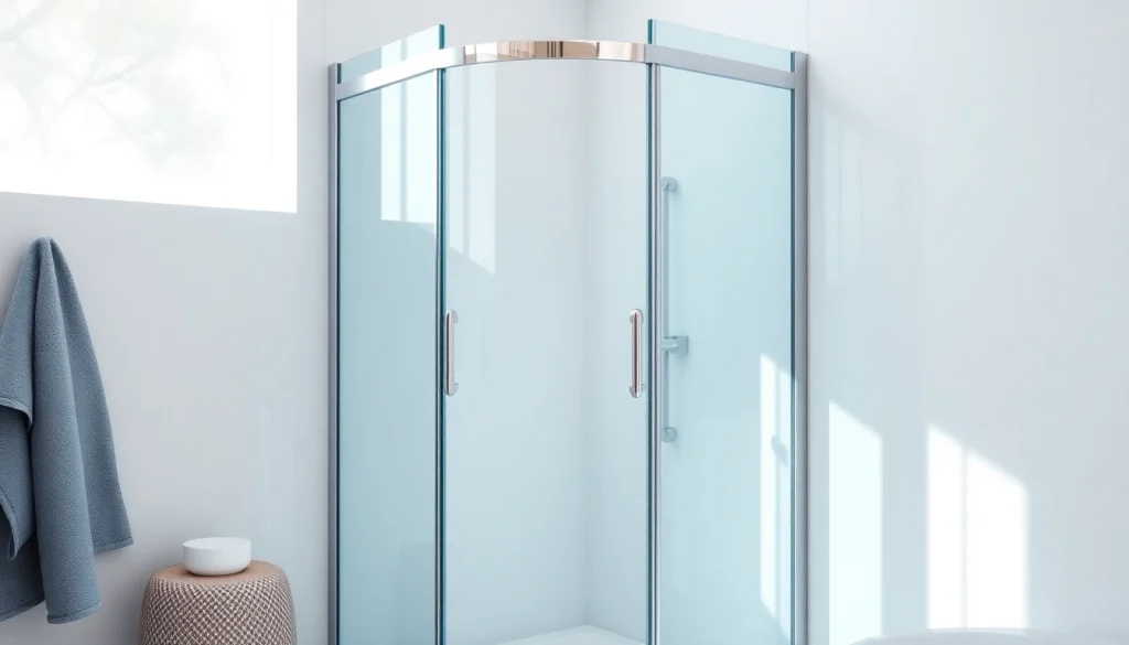 Das Bild zeigt eine moderne duschkabine 80x80 eckeinstieg in einem eleganten Badezimmer mit klaren Linien.