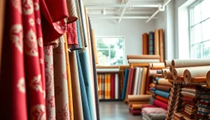 Vind hoogwaardige stof kopen per meter in een veelzijdige stoffenwinkel vol kleuren.