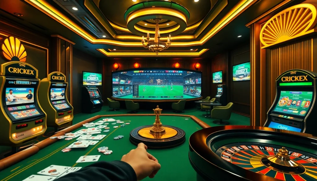 Experience thrilling cricket betting action on Crickex's dynamic online platform.