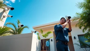 Cámaras Ezviz instaladas para una mayor seguridad en una casa de Guanacaste