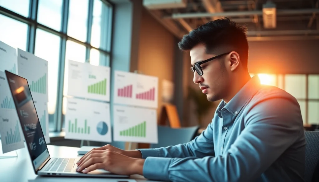 Craft an engaging hubspot marketing email with a strategic digital marketer in action.