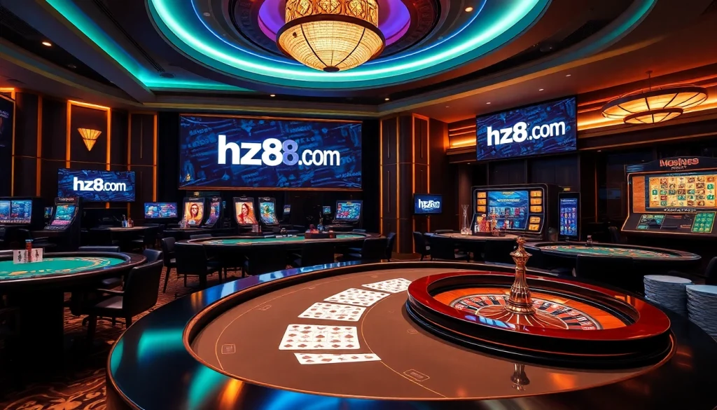 Experience the excitement of gambling at hz88 com with vibrant casino visuals and engaging gaming interfaces.